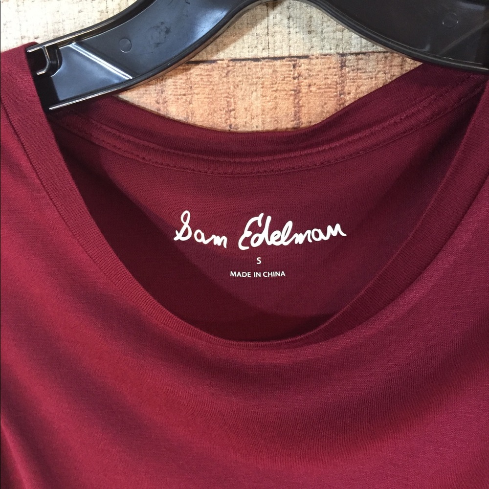 Sam Edelman Cold Shoulder Top - Picture 3 of 5